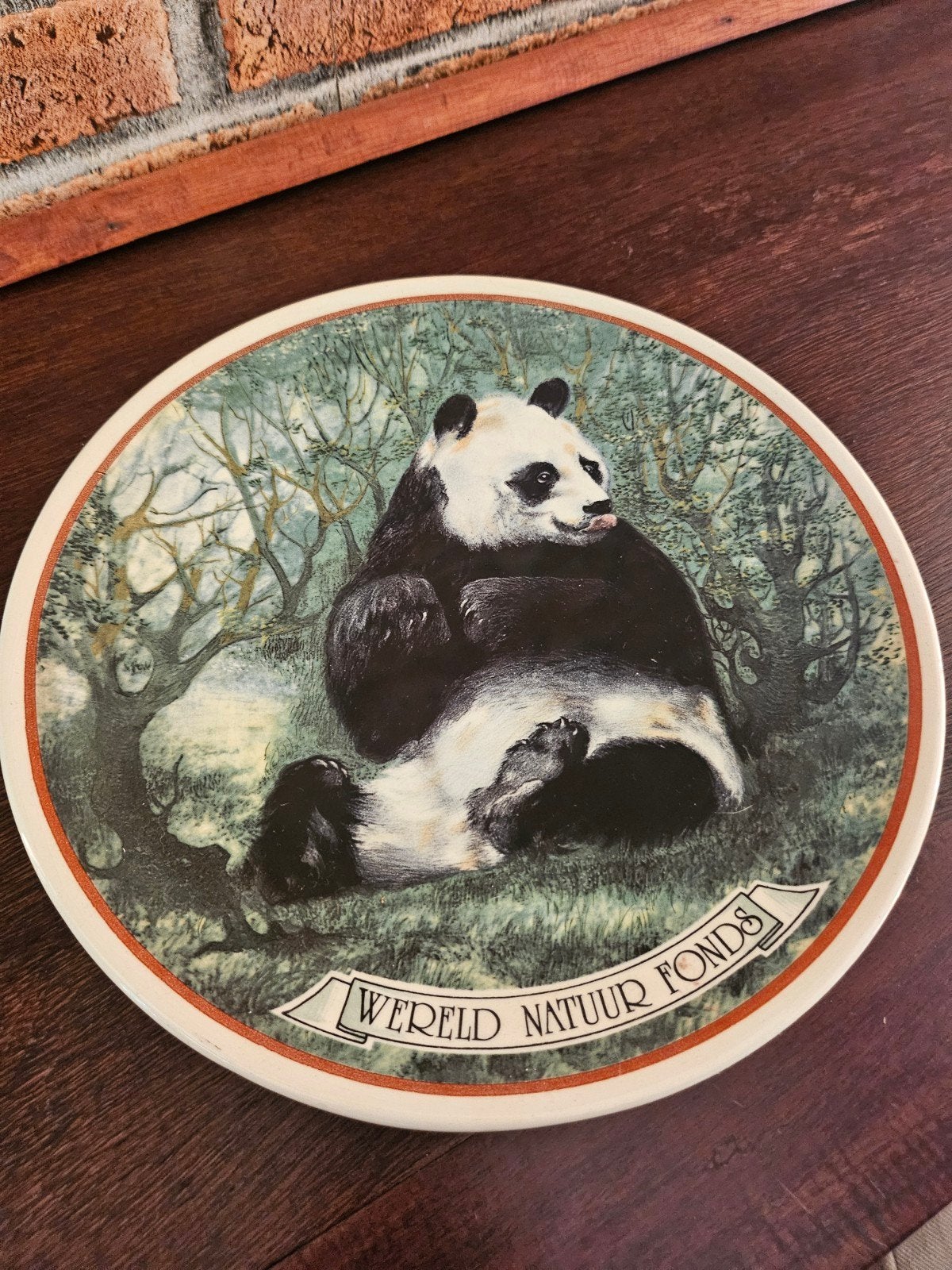 WNF Panda Jubileumbord 1962-1982 Regina Holland, Ophalen
