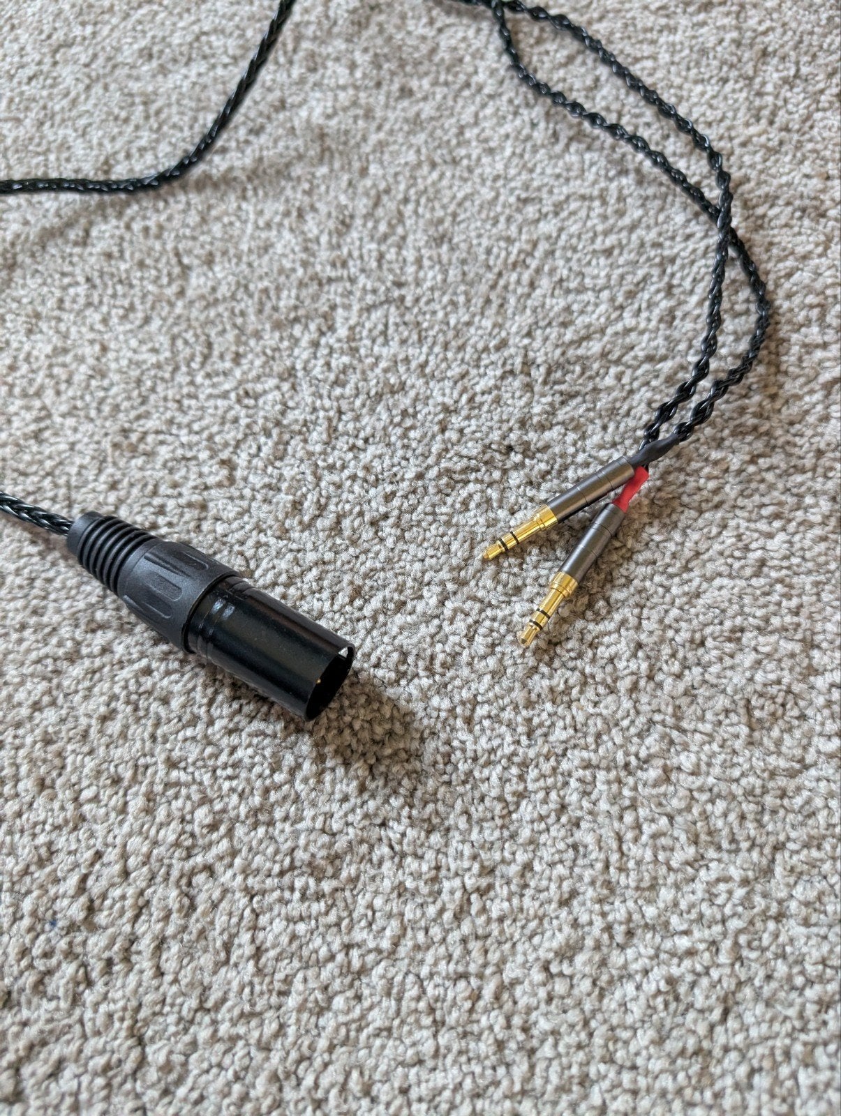Balanced 4 pin xlr naar 3.5mm koptelefoon kabel, Ophalen of Verzenden, Overige merken