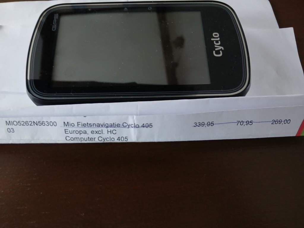 Fietsnavigatie MIO Cyclo 405  €279, Fietsen en Brommers, Fietsaccessoires | Fietscomputers, Ophalen of Verzenden, Nieuw