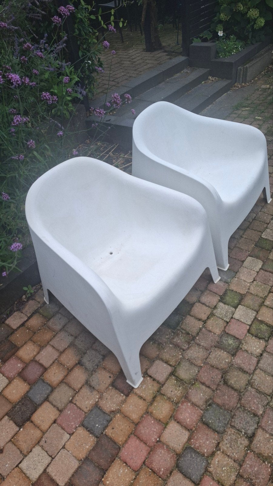 Ikea tuinstoelen (2 stuks), Ophalen, Gebruikt, Kunststof