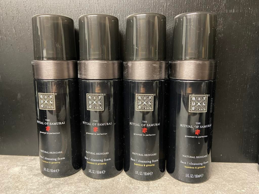 Rituals of Samurai cleansing foam 150ml, Ophalen of Verzenden, Nieuw, Bad & Douche