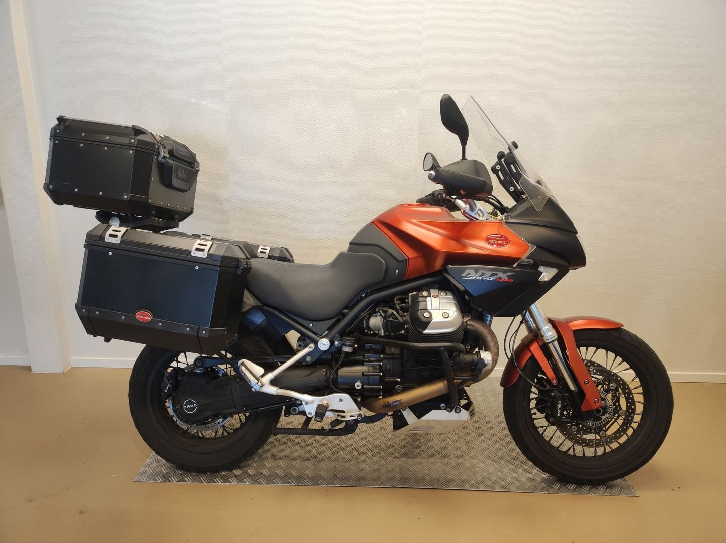 MOTO GUZZI STELVIO 1200 8V NTX (20152015) 26318Km, Motoren, Motoren | Moto Guzzi, Bedrijf, Onbekend, Onbekend, MOTO GUZZI