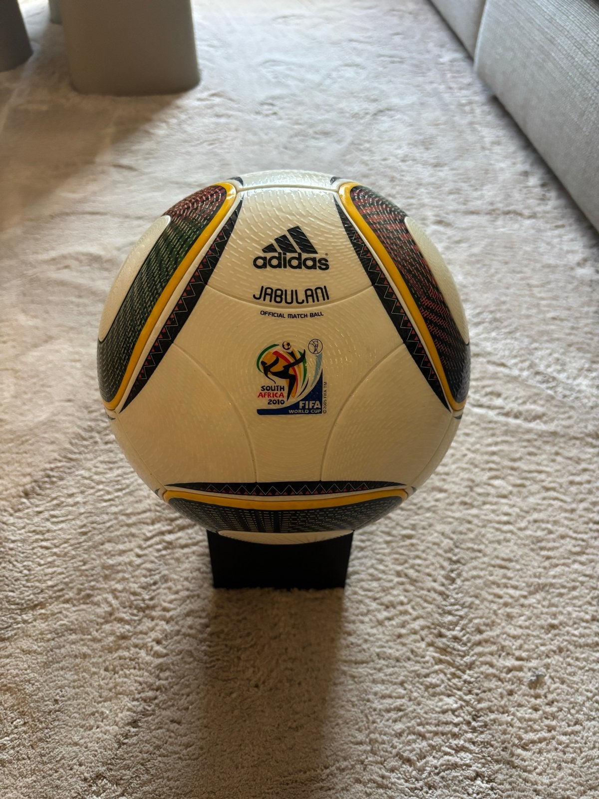 Adidas Jabulani WK 2010 Voetbal, Ophalen of Verzenden, Zo goed als nieuw, Bal