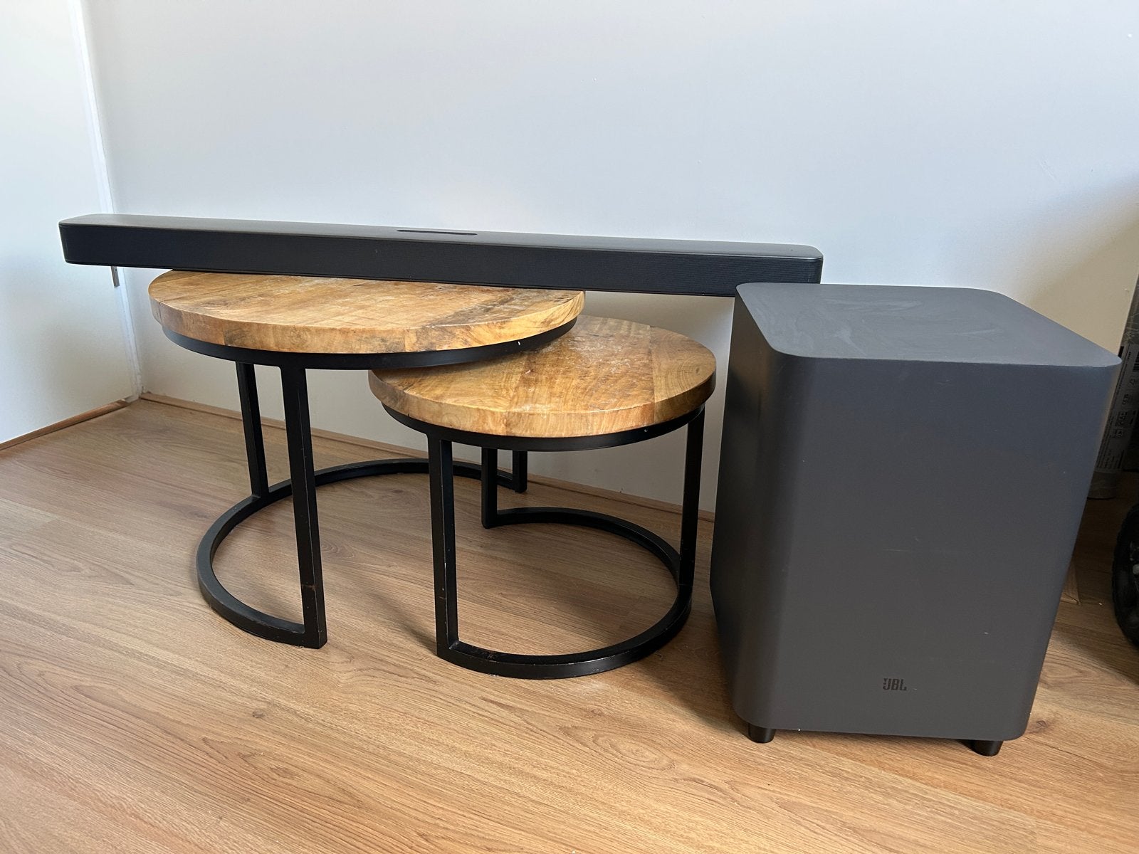 JBL Soundbar 5.1 surround met draadloze subwoofer, Ophalen, Bluetooth, Zo goed als nieuw
