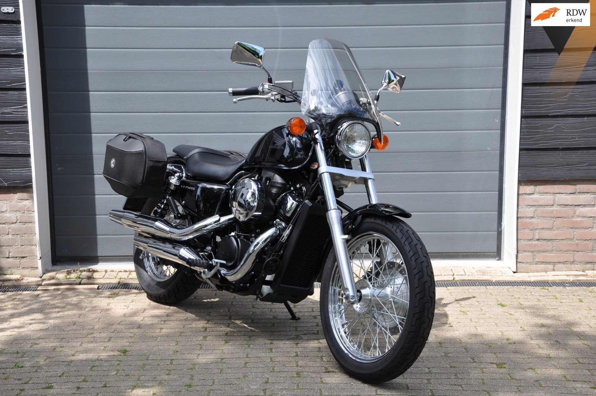 Honda VT 750 S Shadow 2350 km, leuke extra's, 745 cc, Chopper, Bedrijf, 12 t/m 35 kW