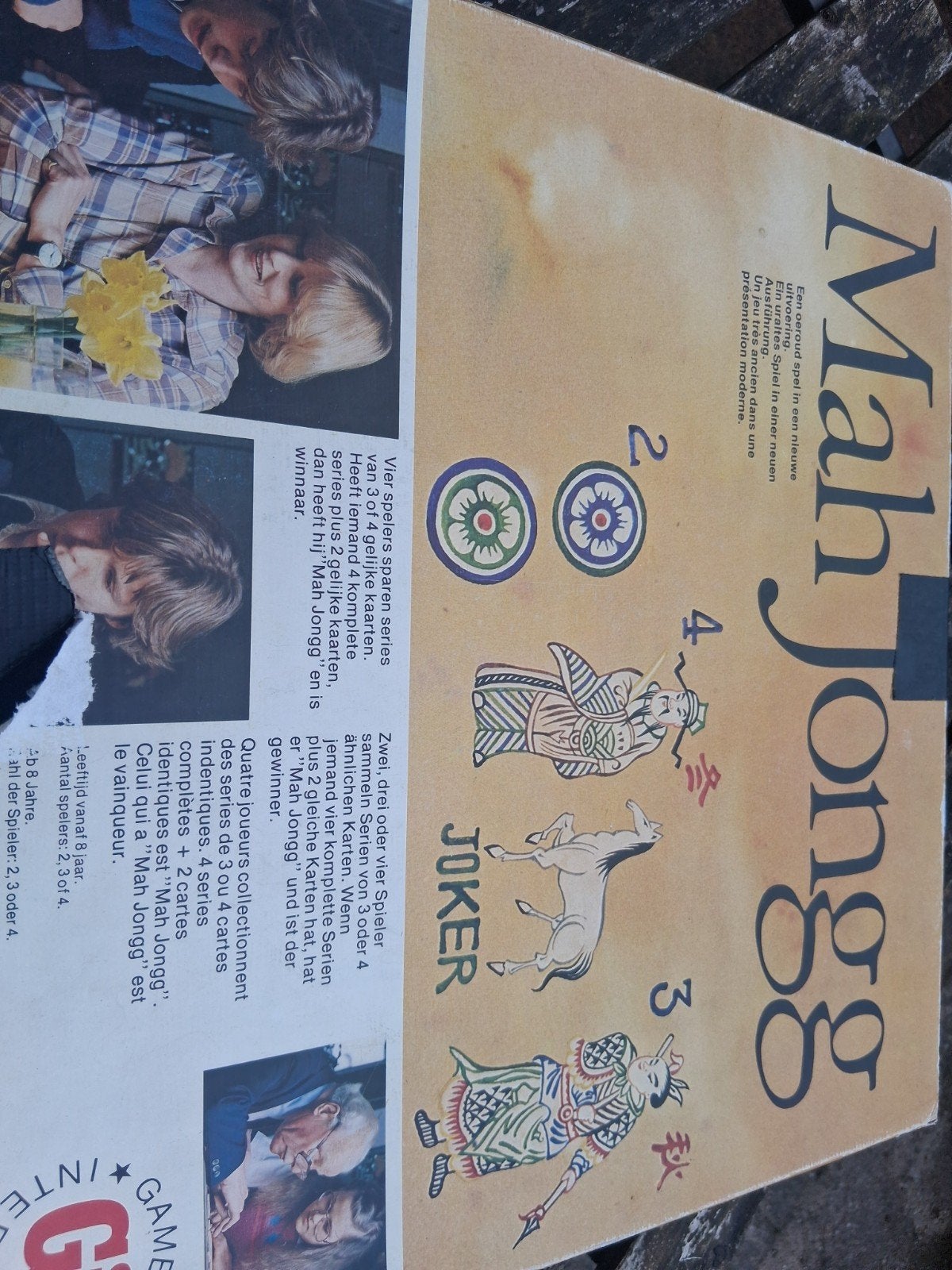 Mah Jongg - Bordspel, Ophalen of Verzenden, Gebruikt