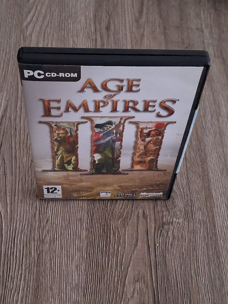 Age of Empires III - PC game, 1 speler, Ophalen of Verzenden, Zo goed als nieuw, Strategie en Constructie