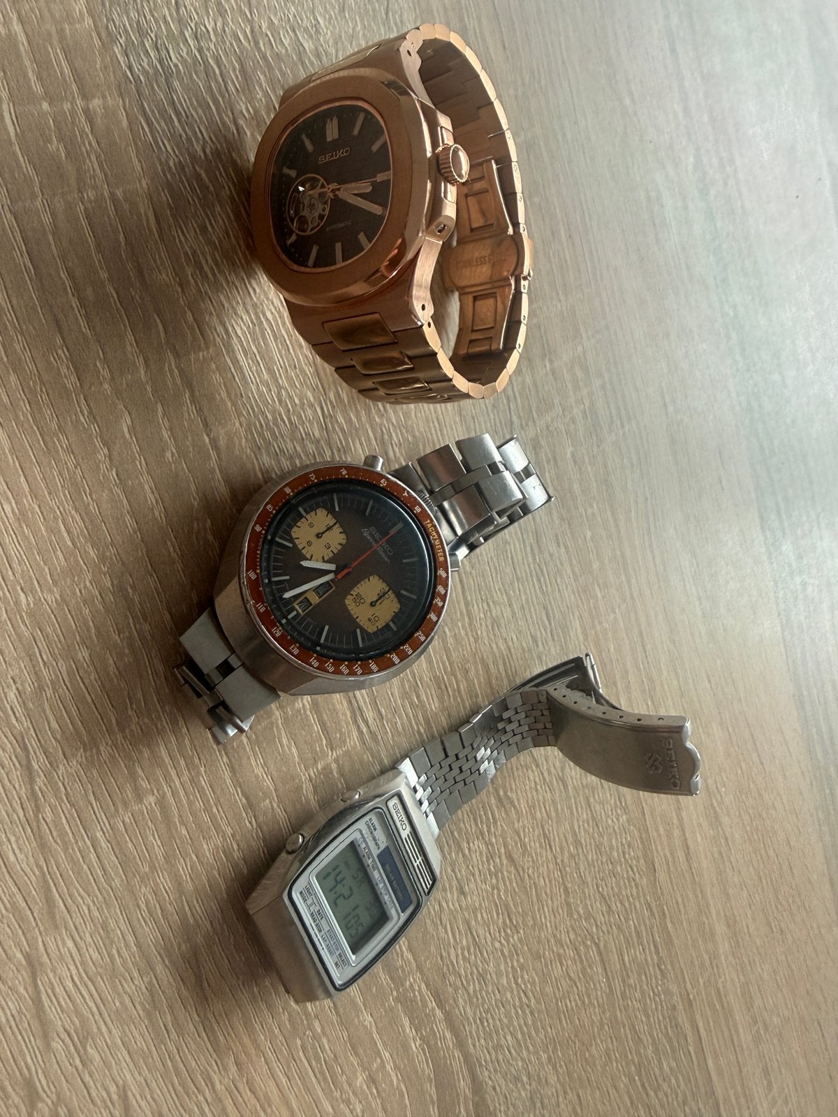 Seiko, Sieraden, Tassen en Uiterlijk, Manchetknopen, Zo goed als nieuw, Ophalen of Verzenden