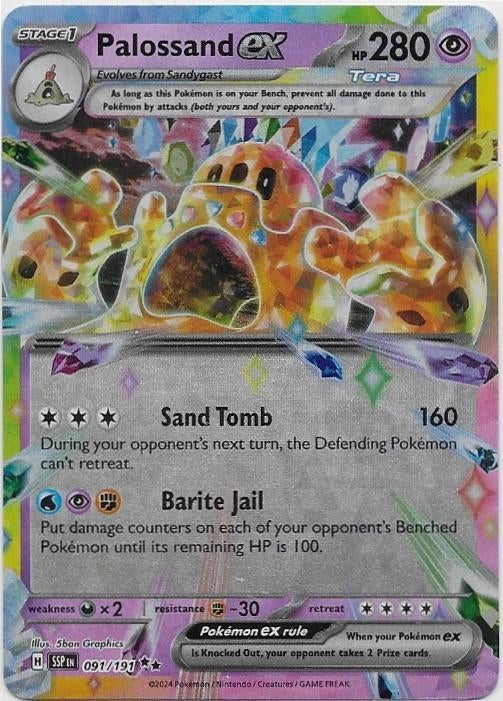Surging Sparks,  Palossand [ex] 91/191, Verzenden, Nieuw, Losse kaart