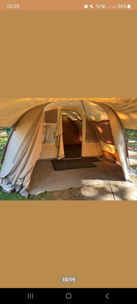 Bardani villagrande 400 tent, Caravans en Kamperen, Tenten, Ophalen, Gebruikt, Tot en met 5