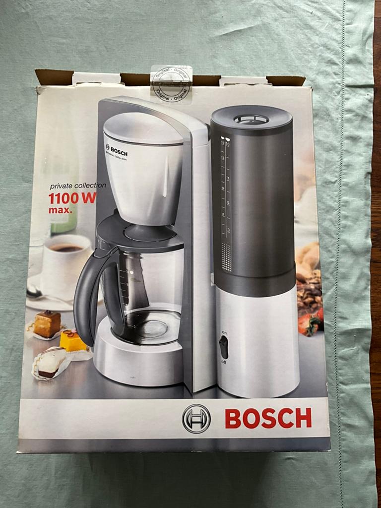 Filterkoffiezetapparaat - Bosch TKA6001V, Witgoed en Apparatuur, Koffiezetapparaten, Afneembaar waterreservoir, 10 kopjes of meer