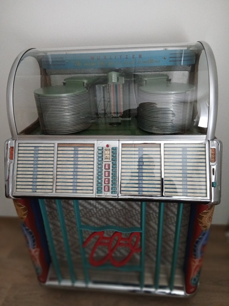 Wurlitzer 1500A jukebox, Verzamelen, Ophalen, Gebruikt, 1950 tot 1960, Wurlitzer