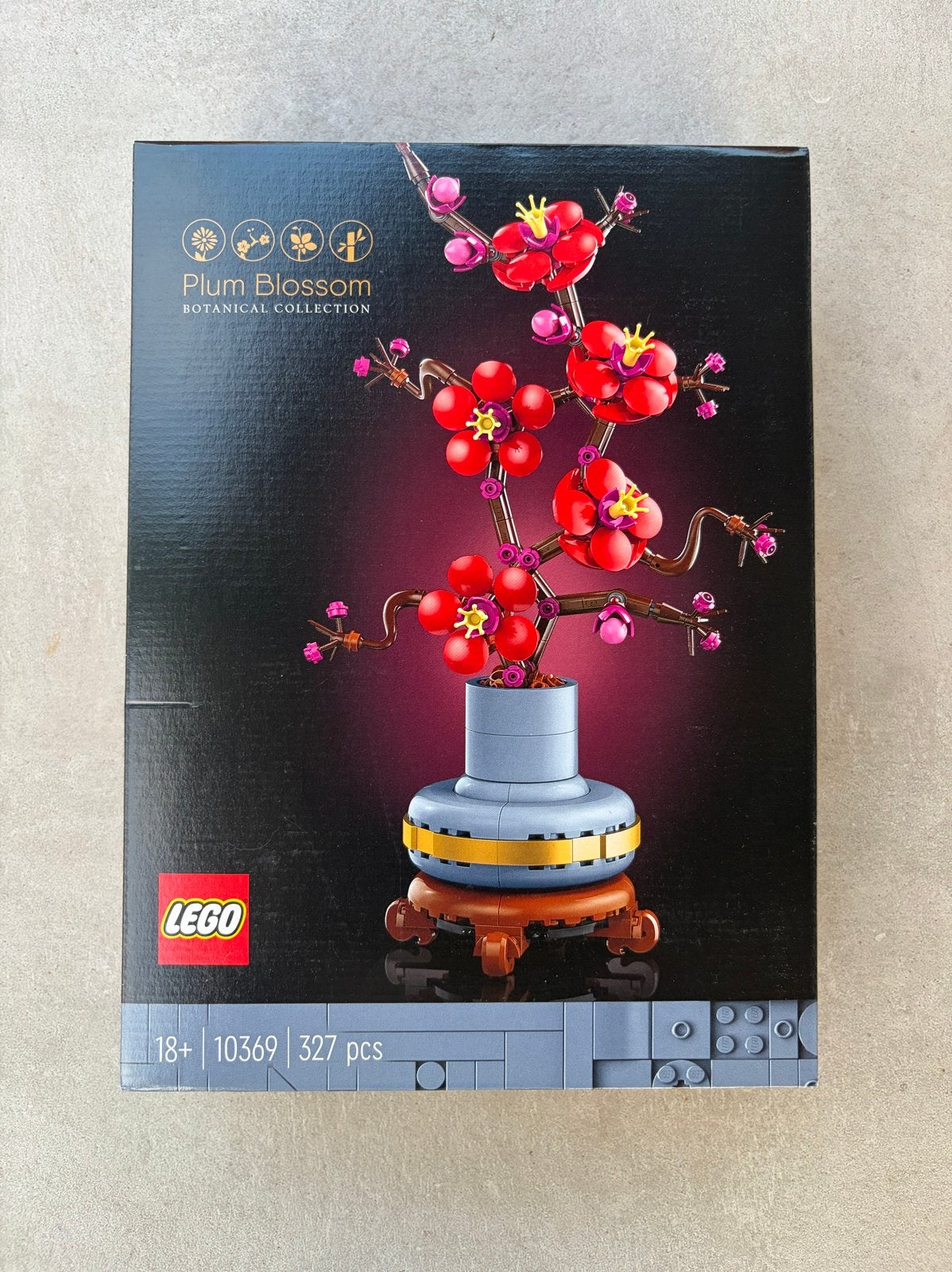 Lego Plum Blossom Botanical Collection 10369 NIEUW, Lego, Overige thema's, Denemarken, Nieuw