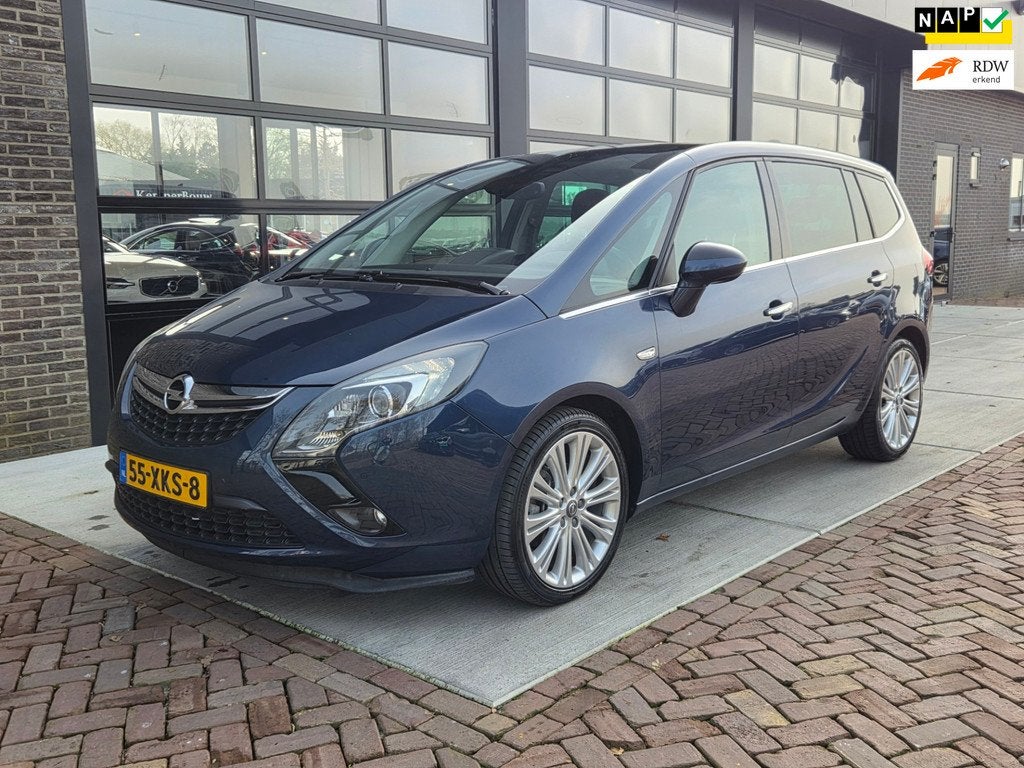 Opel Zafira Tourer 1.4 140 PK Cosmo | Automaat | Navi | Clim, Auto's, Opel, Euro 5, Stof, Gebruikt, 4 cilinders