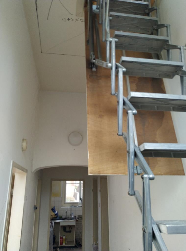 Vlizotrap, Doe-het-zelf en Verbouw, Ladders en Trappen, Ophalen, Gebruikt, Trap, Opvouwbaar of Inschuifbaar