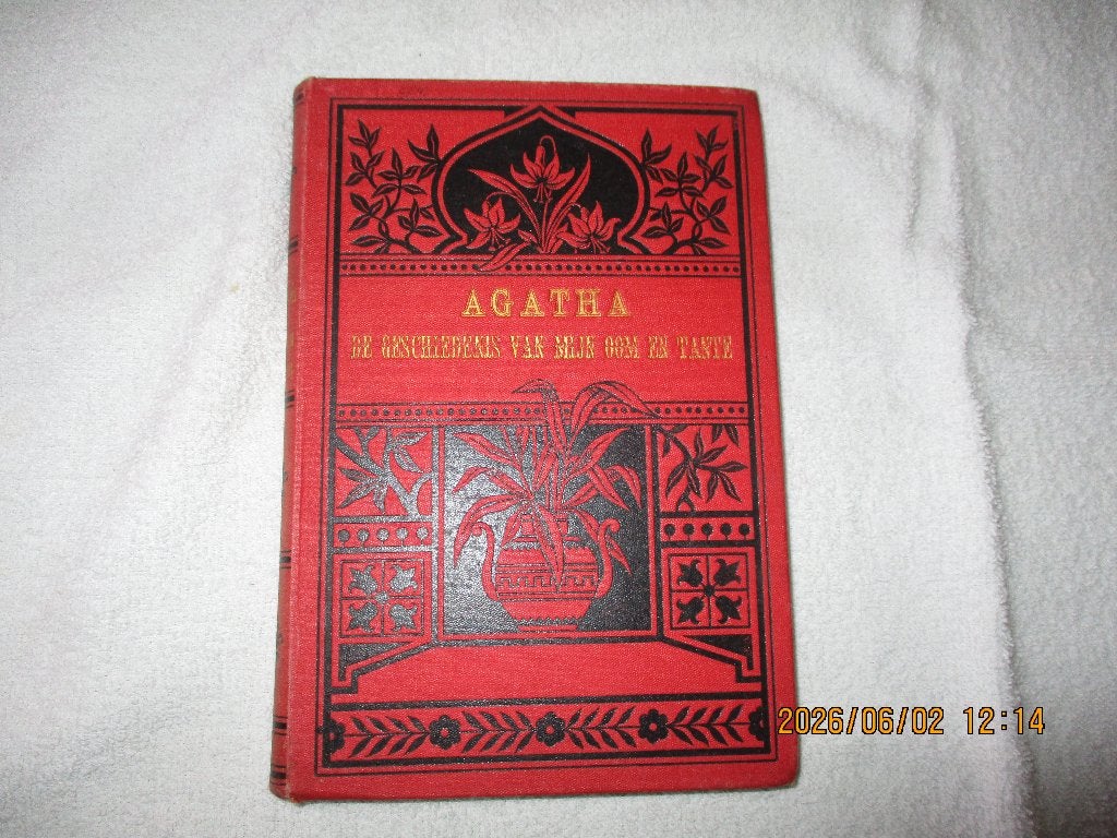mijn oom en tante,a dequet  uit fransch agatha met platen, Antiek en Kunst, Verzenden