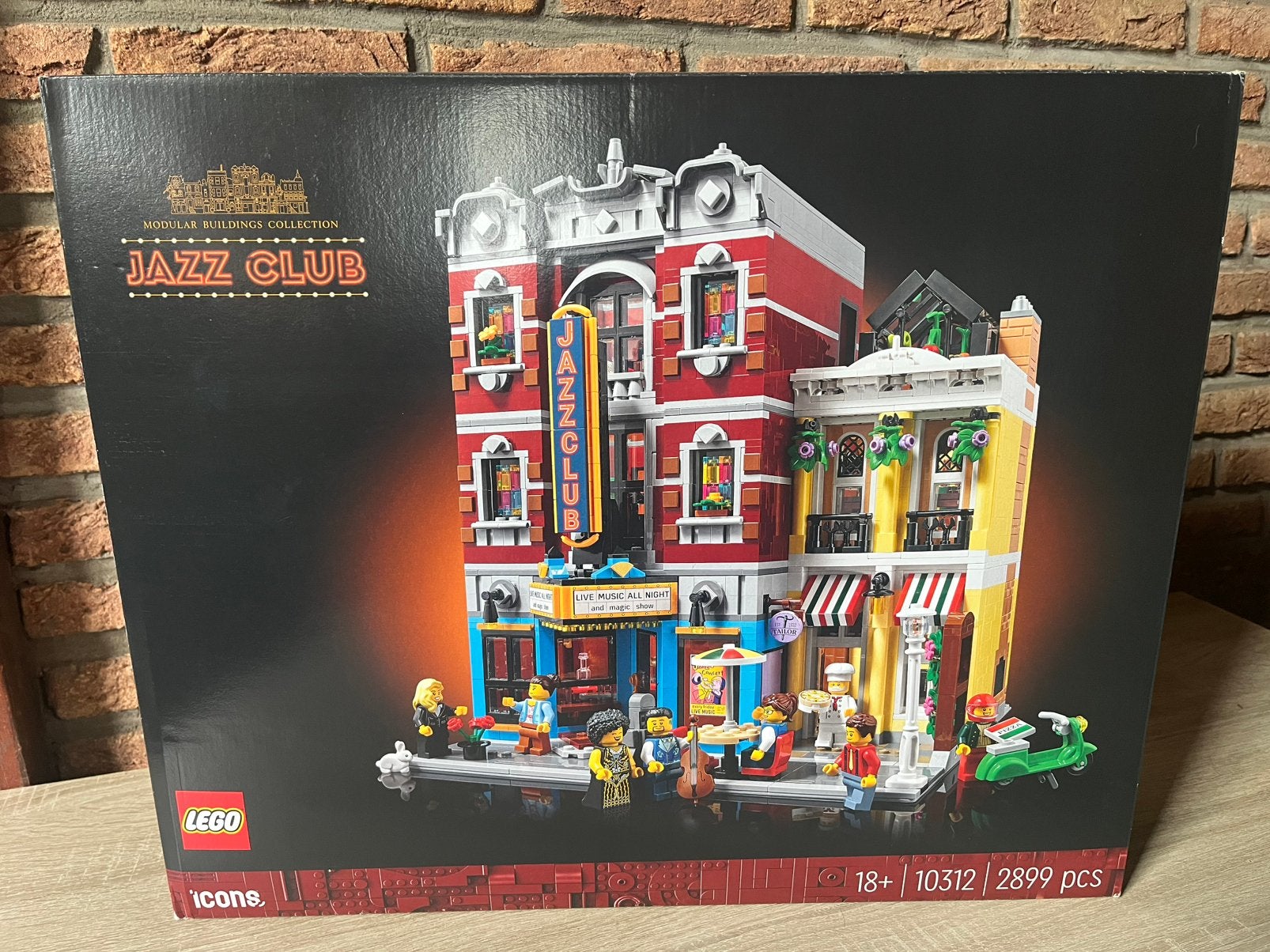 Lego 10312 Jazz Club Icons, Lego, Nieuw, Ophalen of Verzenden, Icons