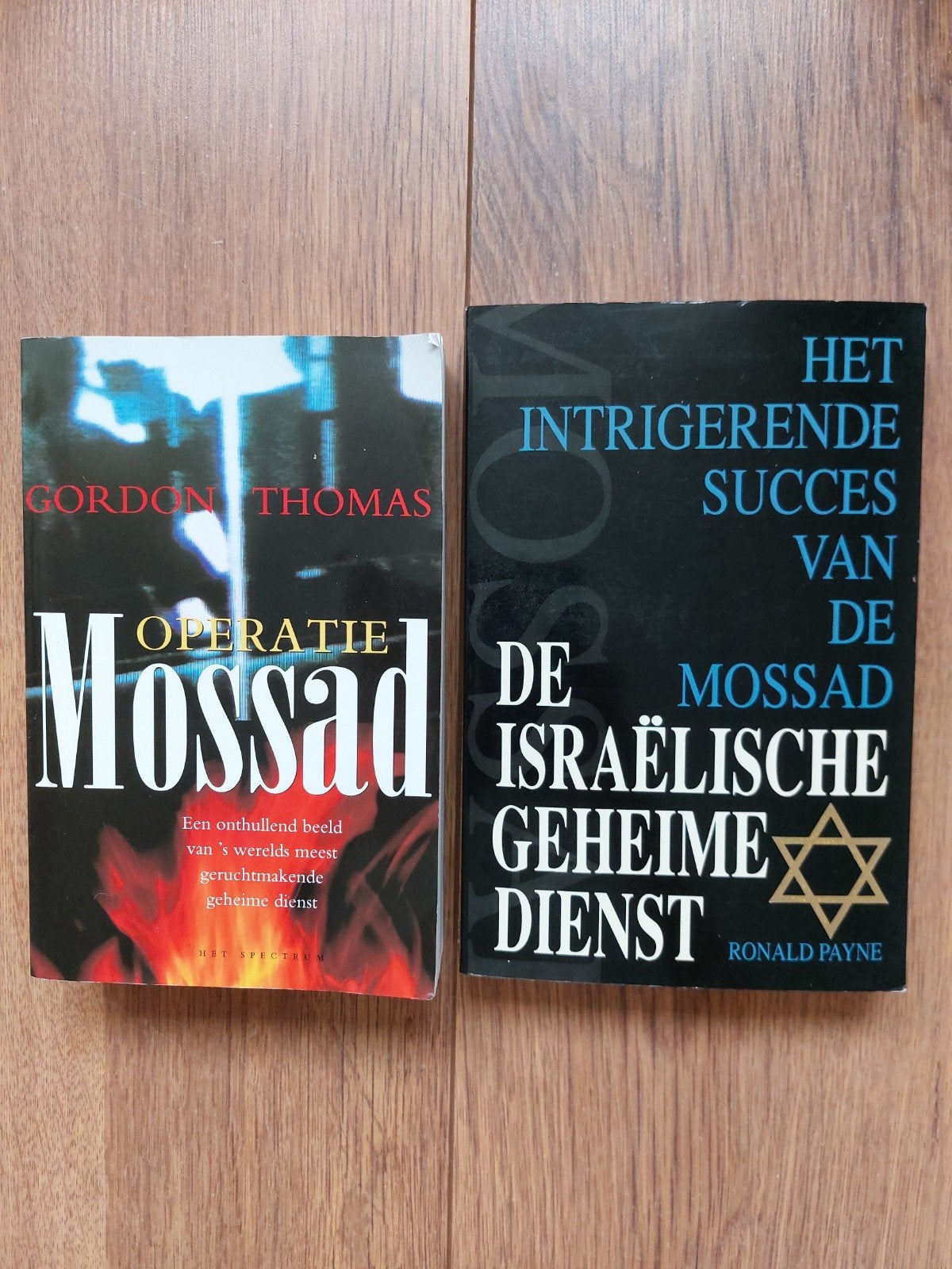 2 boeken over de Mossad, de Israëlische geheime dienst, Ophalen of Verzenden, Gelezen, Gordon Thomas, Ronald Payne