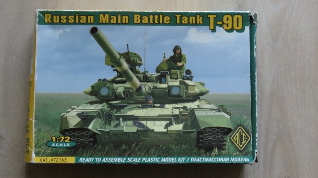 T-90 Russian Main Battle Tank ACE 1/72, Overige merken, Nieuw, Ophalen of Verzenden, Tank