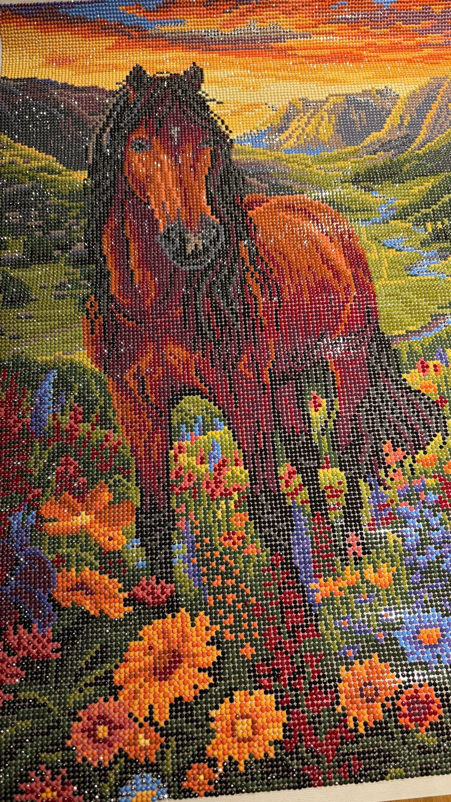 Diamond Painting Paard afbeelding gratis, Ophalen of Verzenden