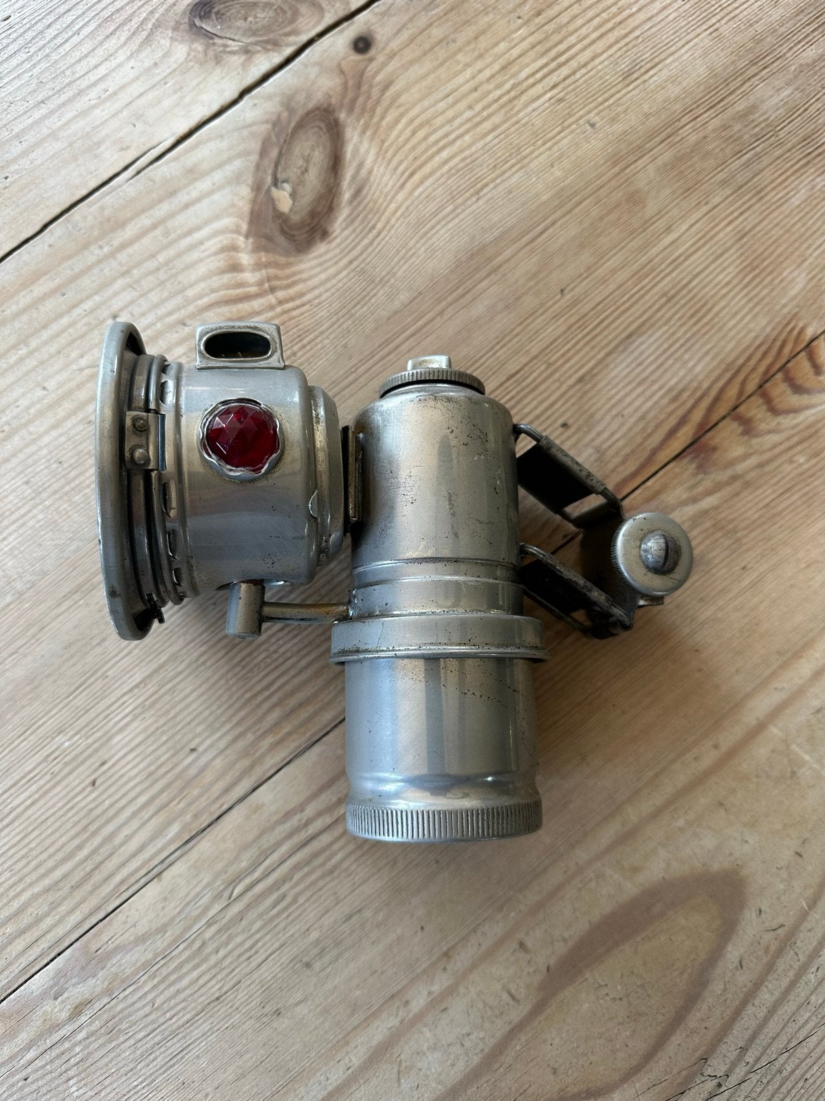 Antieke fietslamp - Vesta, Ophalen of Verzenden