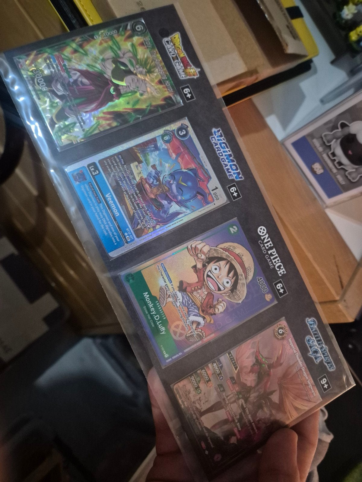 Gesealde Promo's met zeldzame Luffy, Hobby en Vrije tijd, Verzamelkaartspellen | Overige, Ophalen of Verzenden, Nieuw, Meerdere kaarten