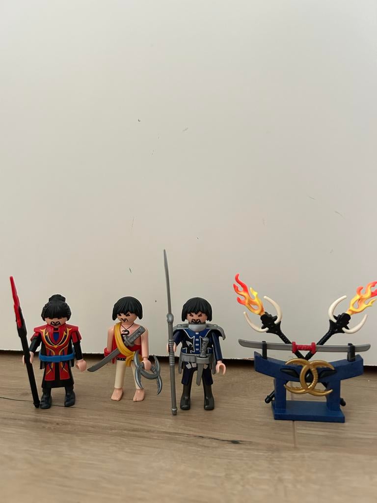 Playmobil Samurai Figuren met Accessoires, Kinderen en Baby's, Speelgoed | Playmobil, Gebruikt, Los playmobil, Ophalen of Verzenden