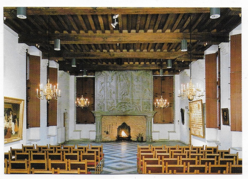 Bergen op Zoom Het Markiezenhof Ansichtkaart ( B6920 ), Ophalen of Verzenden, Voor 1920, Gelopen, Noord-Brabant