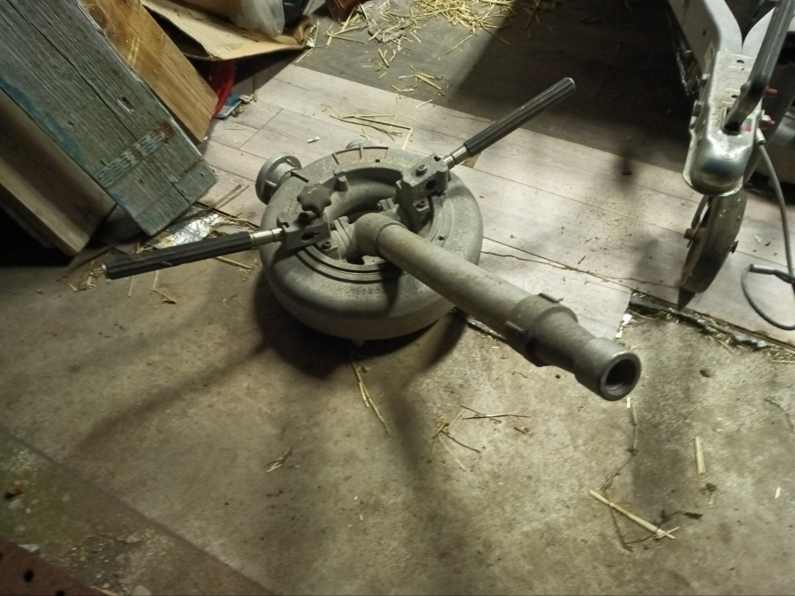 Vintage Brandweer Spuit - Waterkanon, Ophalen of Verzenden