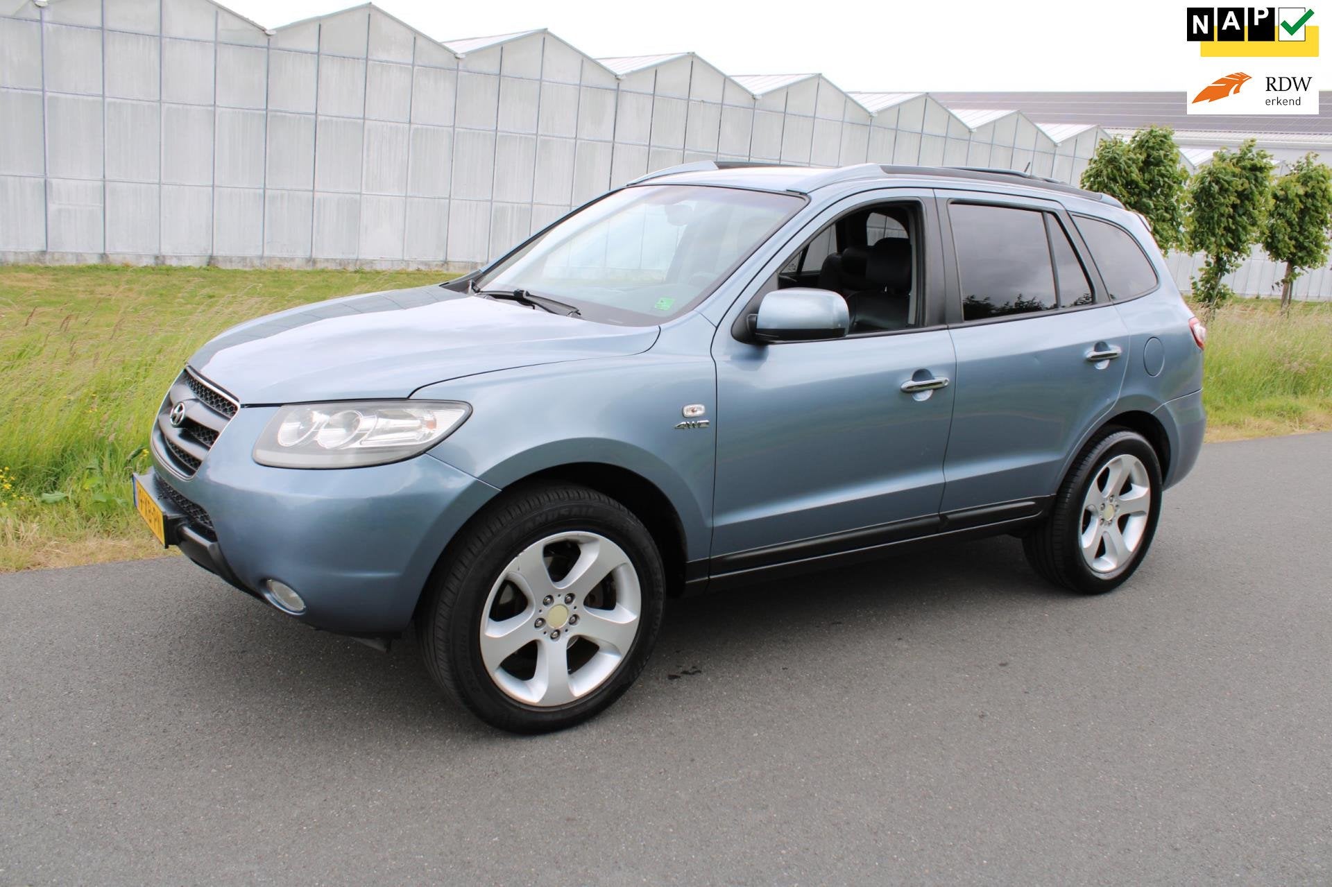 Hyundai Santa Fe 2.7i V6 4WD Style 7 Pers Automaat, Auto's, Automaat, Santa Fe, Gebruikt, 2000 kg