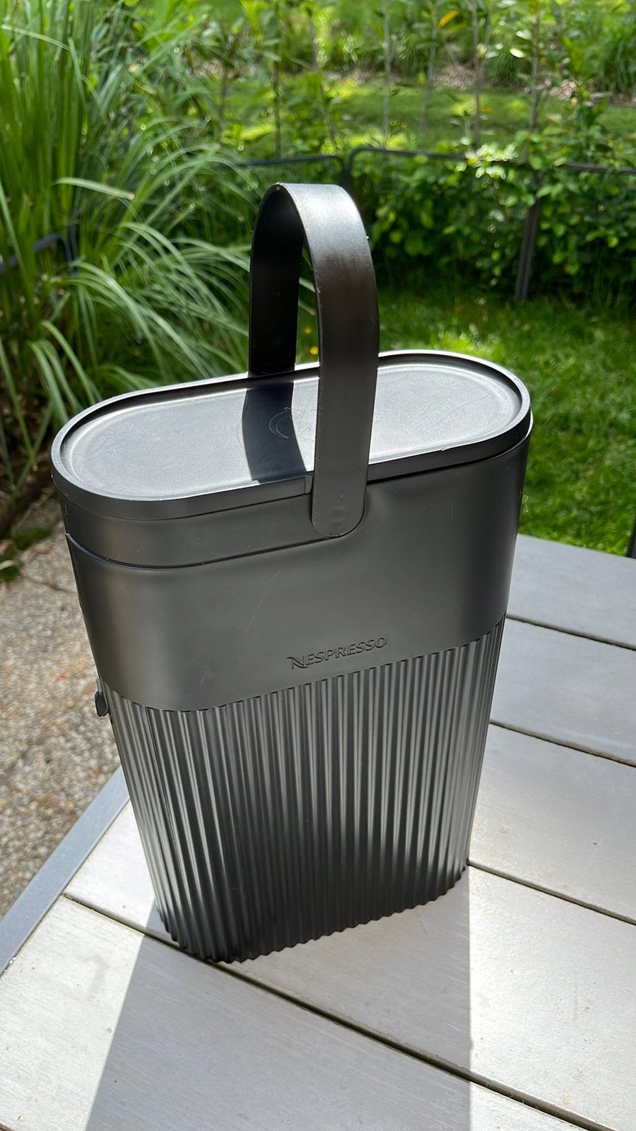 Nespresso Capsule Recycling Container., Ophalen of Verzenden, Zo goed als nieuw