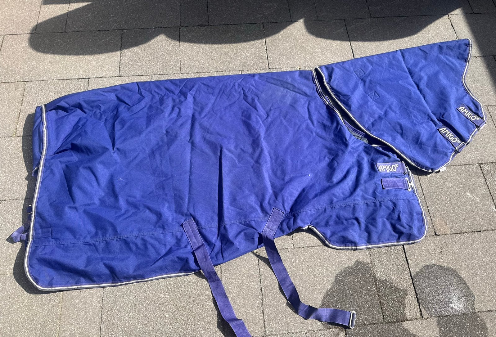 Amigo Paarden deken., Gebruikt, Cob (M), Afneembare hals, Ophalen of Verzenden