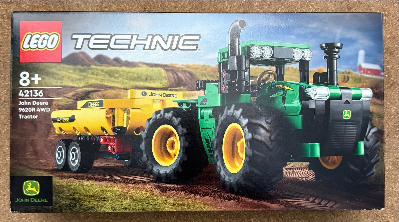 LEGO Technic John Deere 9620R 4WD Tractor (42136), Ophalen of Verzenden, Nieuw, Overige merken
