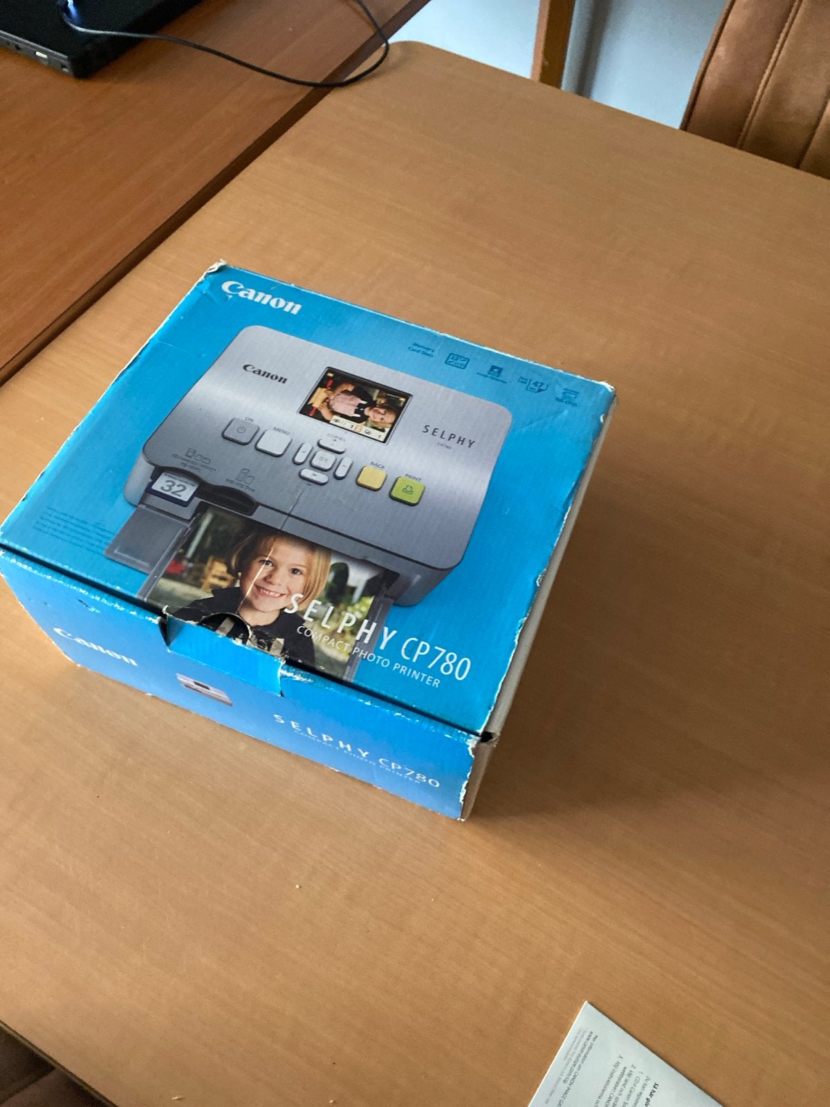 Canon Selphy CP780 Compacte Fotoprinter met Doos, Computers en Software, Printers, Gebruikt, Fotoprinter, PictBridge, Kleur printen
