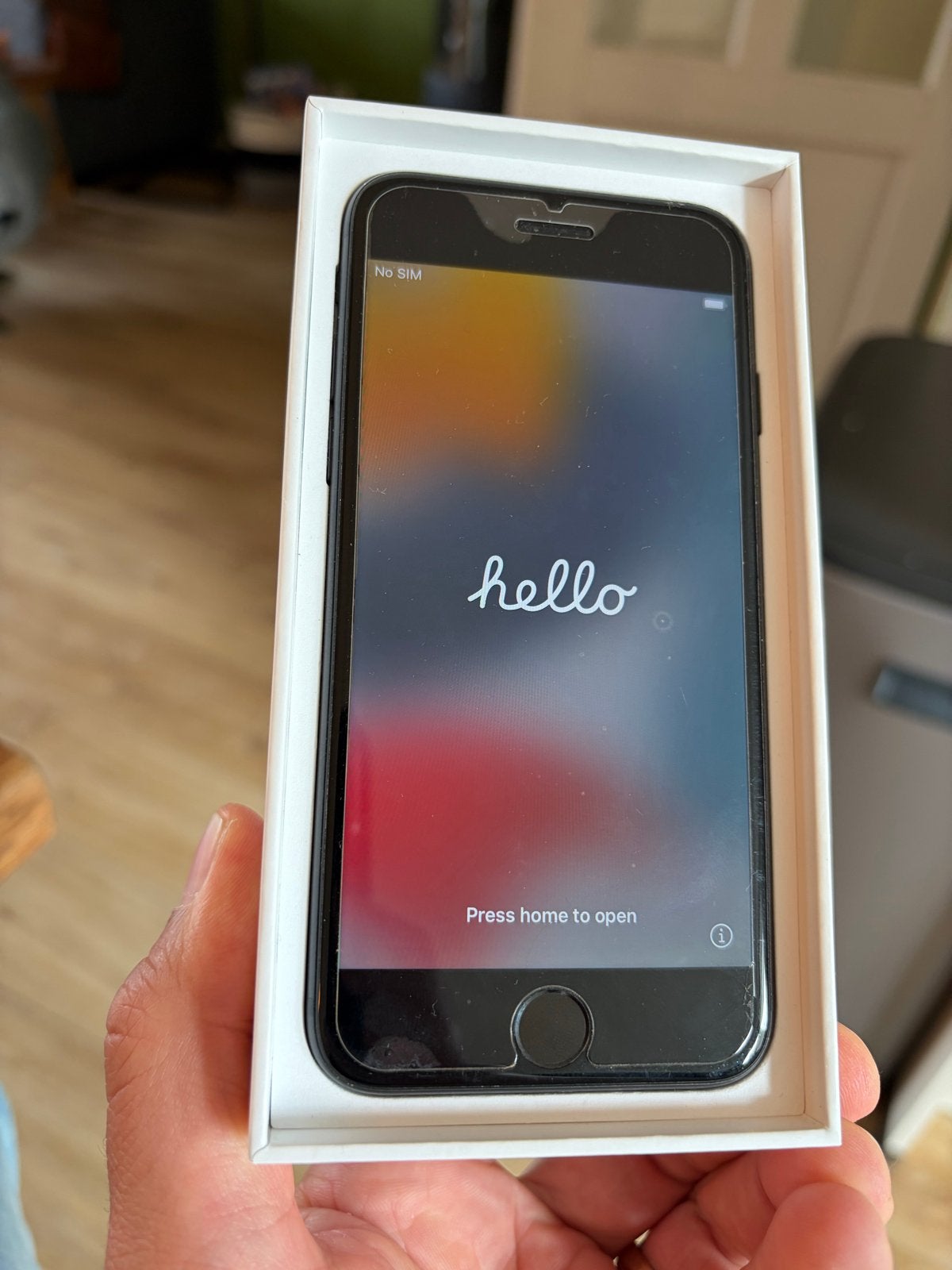 iPhone 7 32GB Zwart - Scherm zonder schade + gratis hoesje, Gebruikt, Zwart, 32 GB, Ophalen of Verzenden