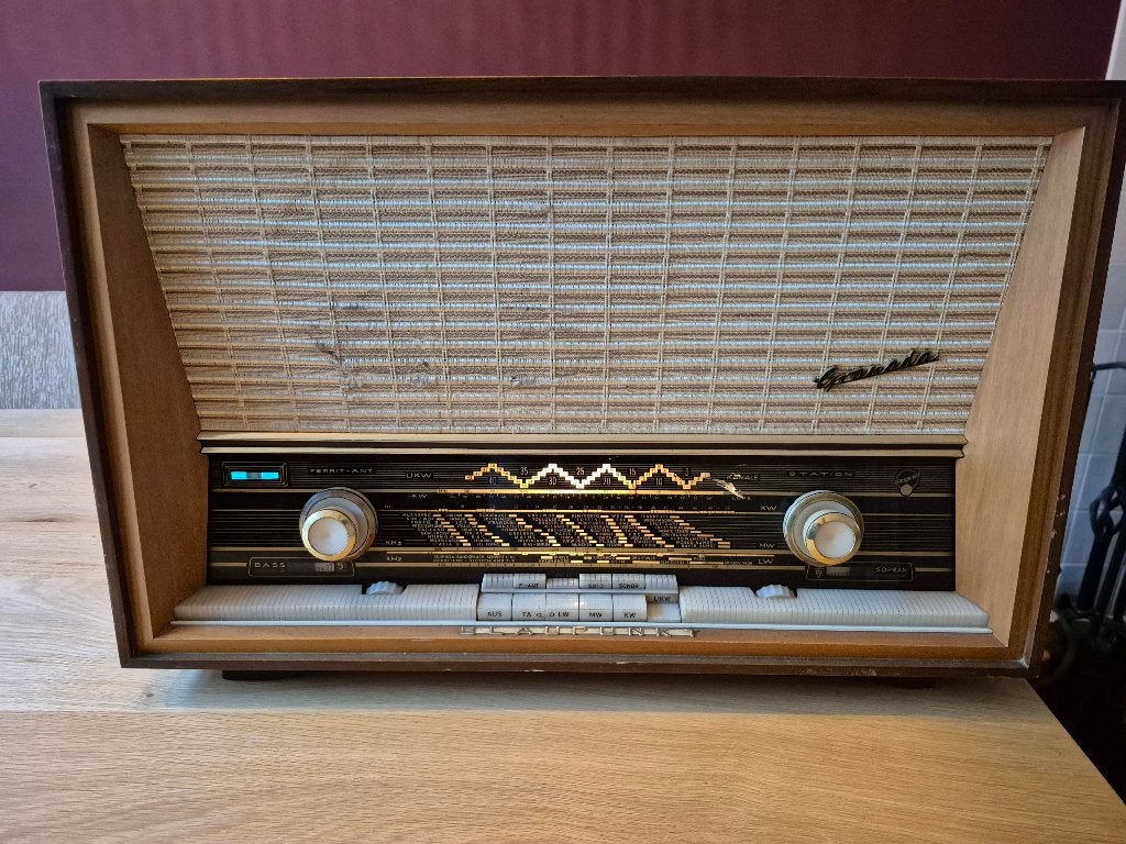 Goed functionerende Blaupunkt buizenradio, Ophalen, Gebruikt, Radio