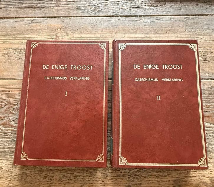 De Enige Troost - Catechismus Verklaring (2 delen), Boeken, Ophalen of Verzenden, Zo goed als nieuw, Christendom | Protestants