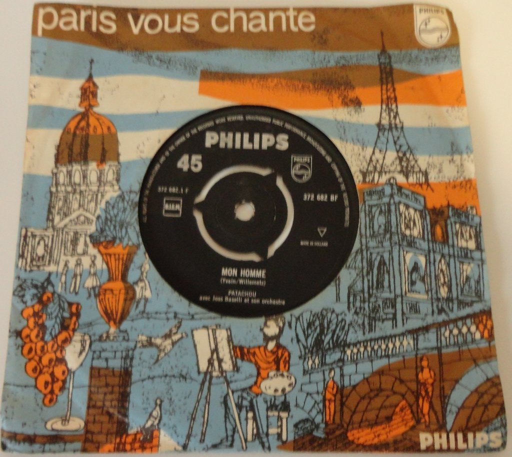 Patachou > Mon homme, Ophalen of Verzenden, Gebruikt, 7 inch, Pop