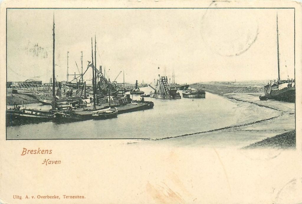 701-413-047 Breskens Haven, Verzenden, Voor 1920, Overig Europa