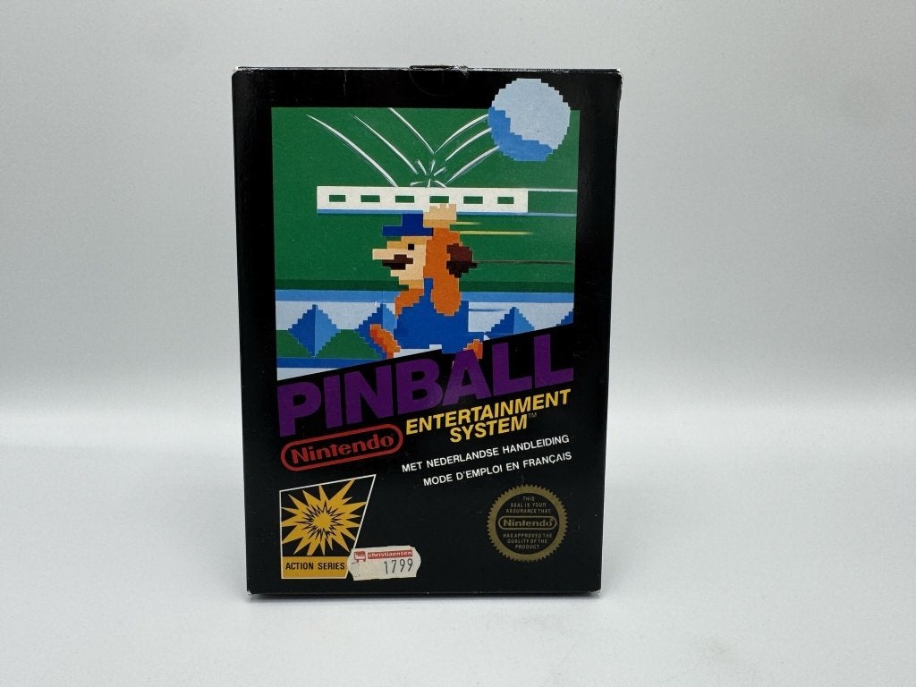 Pinball - HOL - Hangtab - Nintendo NES, 1 speler, Ophalen of Verzenden, Gebruikt, Vanaf 3 jaar