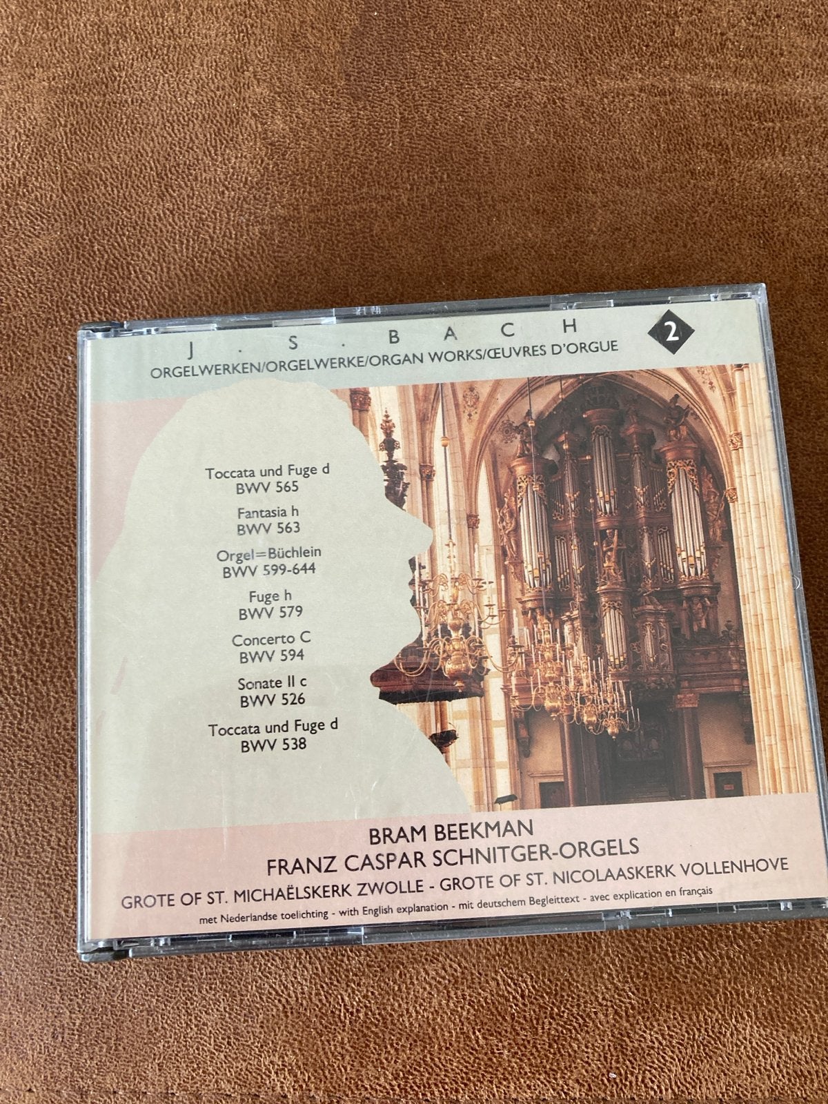 J.S. Bach Orgelwerken - Bram Beekman (CD), Gebruikt, Boxset, Overige typen, Ophalen of Verzenden