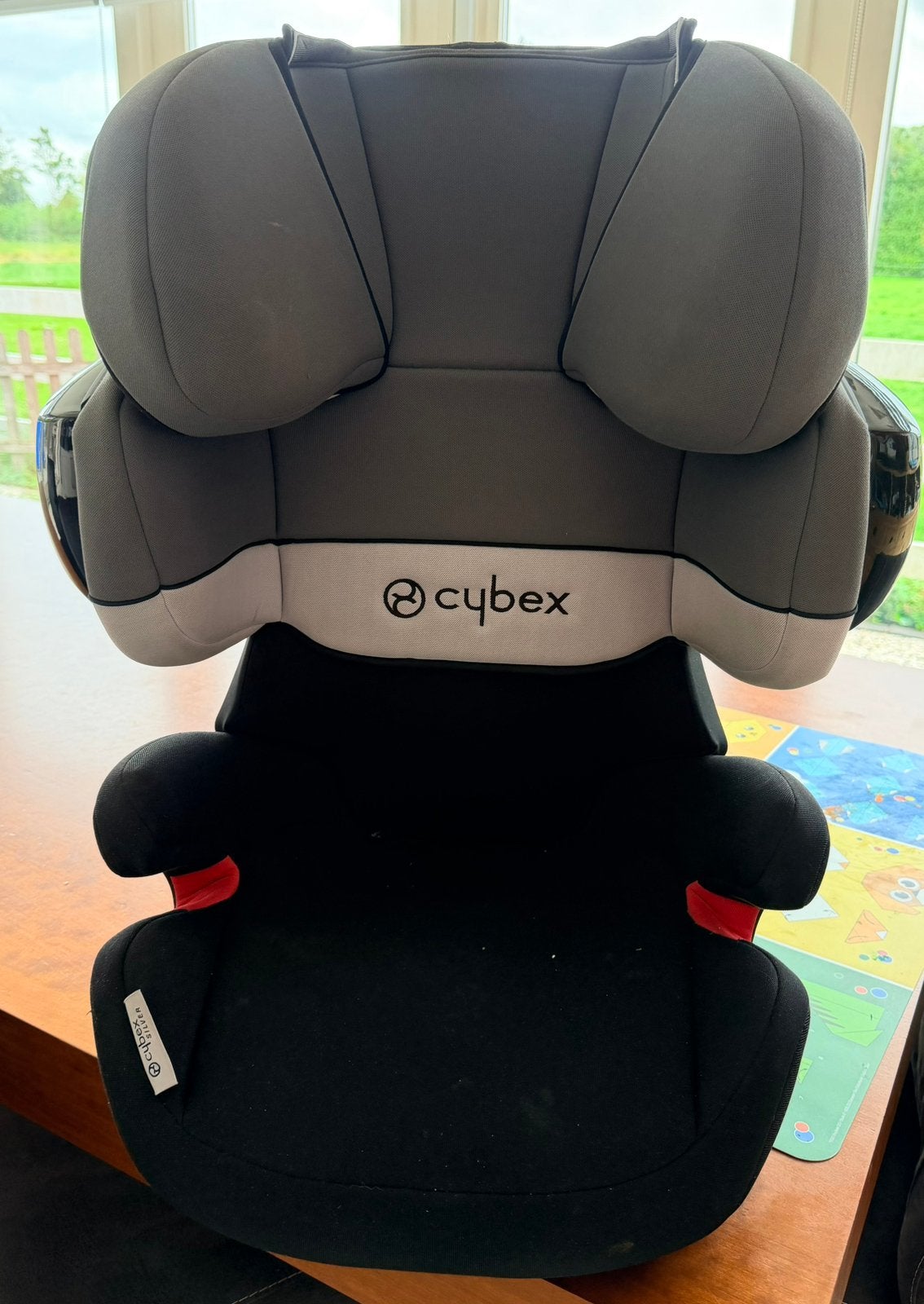 Cybex solution X2-fix, Kinderen en Baby's, Autostoeltjes, Autogordel of Isofix, Gebruikt, 15 t/m 36 kg, Zijbescherming