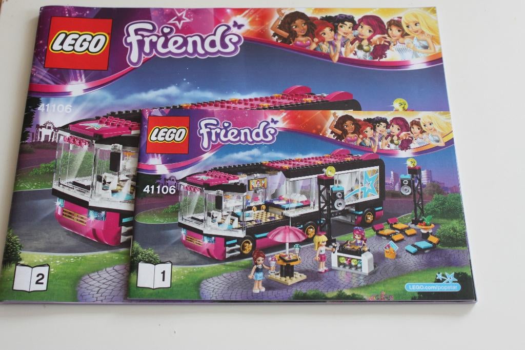 Lego Friends 41106 Poster Toerbus, Compleet, Lego, Friends, Ophalen of Verzenden
