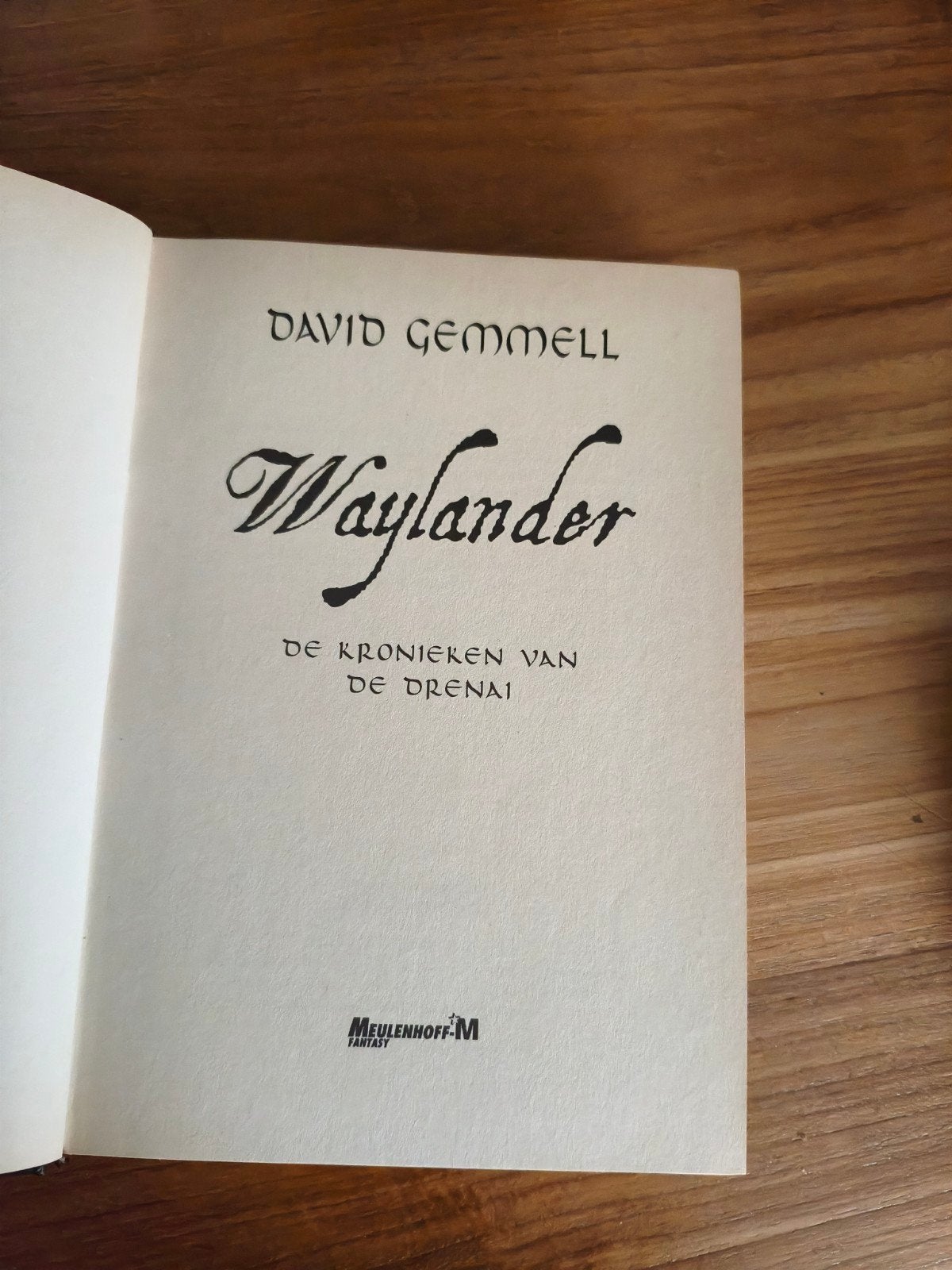 David Gemmell - Waylander, Boeken, Ophalen, Zo goed als nieuw, David Gemmell