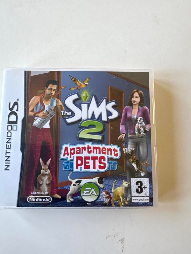 The Sims 2 Apartment Pets Nintendo DS, 1 speler, Ophalen of Verzenden, Zo goed als nieuw, Vanaf 3 jaar