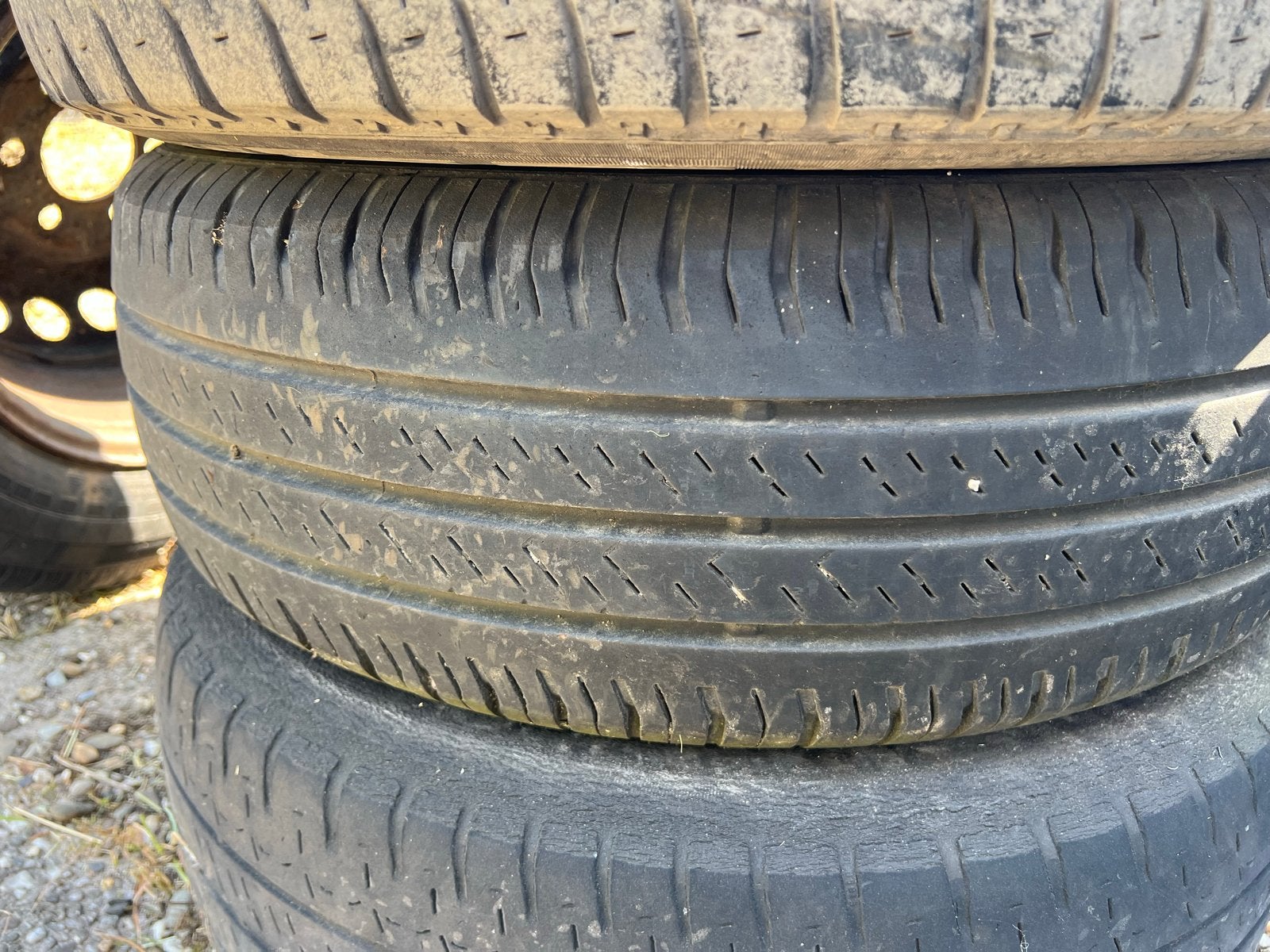 Gebruikte Winterbanden met Velgen - 225/65R16C, Auto-onderdelen, Banden en Velgen, Ophalen, 16 inch, Banden en Velgen, Winterbanden