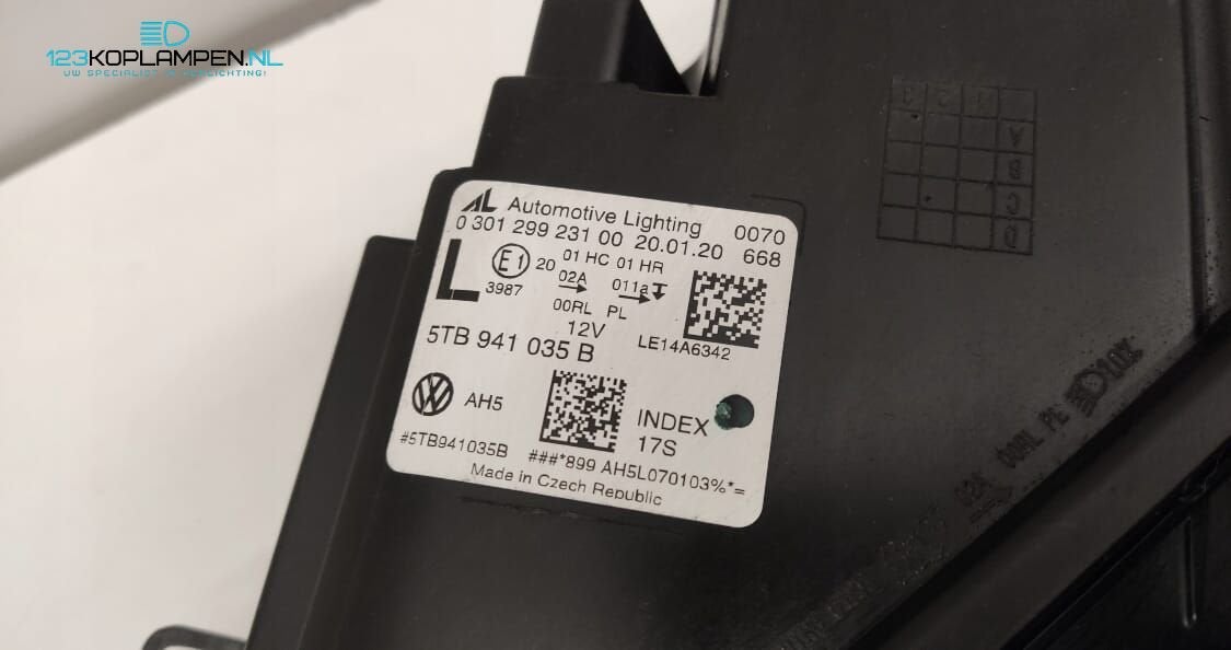 VW Volkswagen Touran 5T Led koplamp links, Gebruikt, -, Volkswagen, -