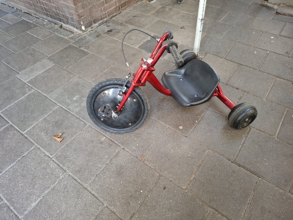 Superstoere mini trike 5-8 jaar, Ophalen, Gebruikt, Ontdekken
