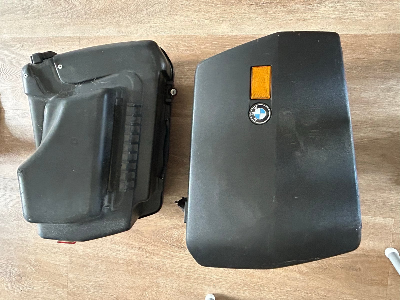 BMW motorkoffers - Set van 2, Ophalen, Zo goed als nieuw