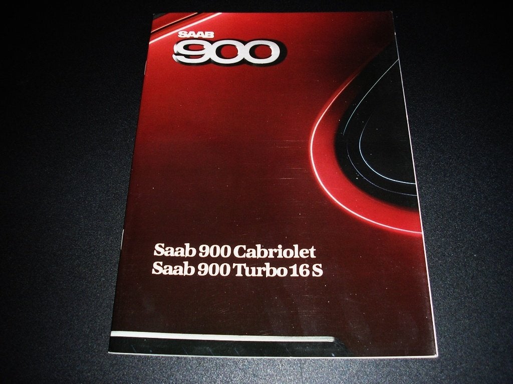 Saab 900 Cabriolet en 900 Turbo 16 S, 1988, Ophalen of Verzenden, Zo goed als nieuw, Overige merken
